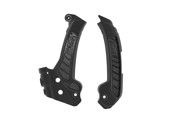 Racetech frame beschermers zwart Husqvarna TC 125/250 2023- & FC 250/350/450 2023- & TE 150i/250i/300i 2024- & FE 250/350/450/501 2024-