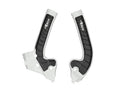 Racetech frame beschermers Wit / Zwart KTM SX 85 18- & Husqvarna TC 85 18- & Gas Gas MC 85 2021