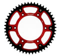 Supersprox achtertandwiel 50 tands staal/aluminium met rode binnenring Beta 2013-2024