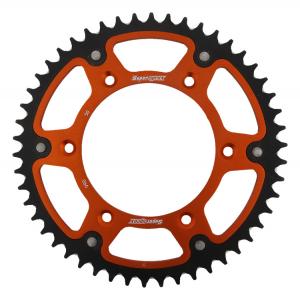 Supersprox achtertandwiel 52 tands staal/aluminium met oranje binnenring KTM SX/SX-F/EXC/EXC-F 90- & Husqvarna TC/FC/FE/TE 125/150/250/350/450/501 14-