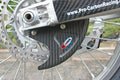 Pro Carbon achter remschijf beschermer alle Suzuki RM/RM-Z 125 TO 450 2005-2024