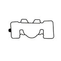 Athena Exhaust gasket KTM SX 125 16- & SX 150 16- & Husqvarna TC 125 16-