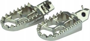 Scar alu/rvs Racing voetsteunen KTM SX/SX-F 125/150/250/300/350/450 2023- & Husqvarna TC/FC 125/150/250/350/450 2023- & Gas Gas MC/MC-F 125-450 2024-