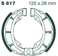 EBC Brake Shoes Grooves ( remschoenen achterkant ) Y517