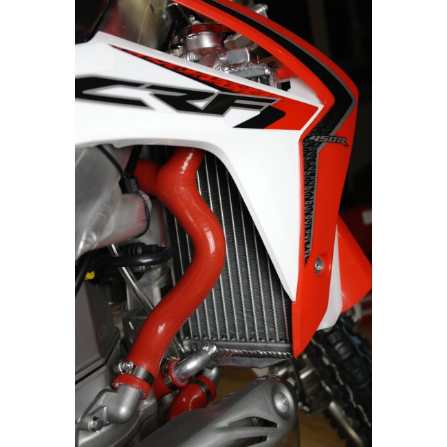 KSX radiator slangen Rood Honda CRF 450R 13-14