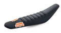 KTM Selle Dalla Valle Zadelovertrek Factory Zwart met ribbels