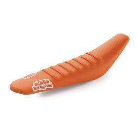 KTM Selle Dalla Valle Zadelovertrek Factory Oranje met ribbels