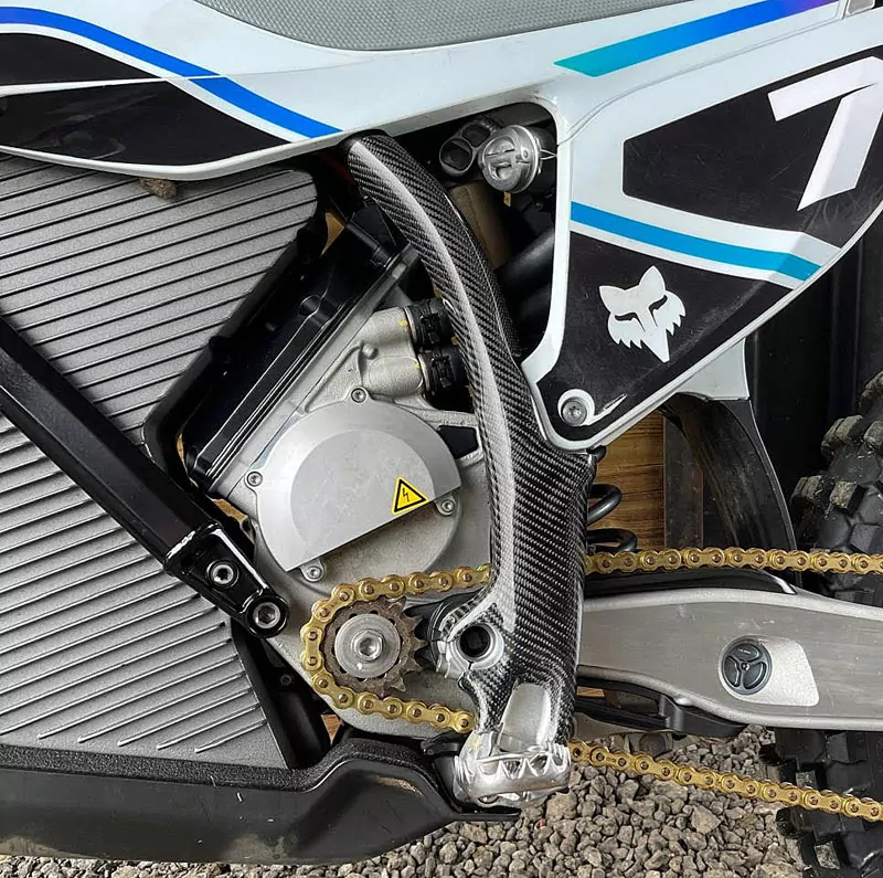 Pro Carbon framebeschermers ( lang ) Stark Future Varg ( varg met voetrem )