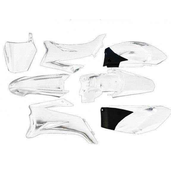 Airtime plastic kit Wit Yamaha TTR 110 08-19
