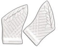 FM zool wit voor FM MX Crosslaarzen Typhoon 1/2/3 maat 46/47