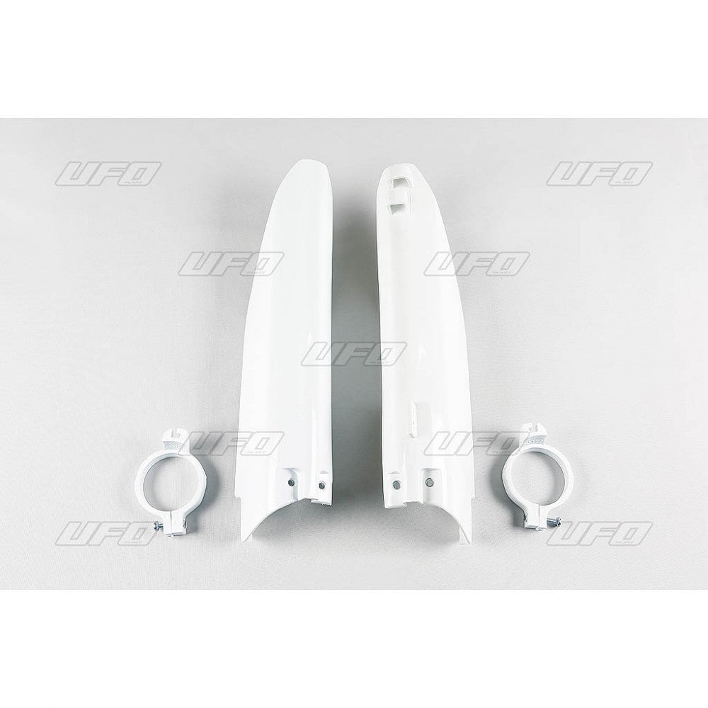 UFO voorvork beschermers Wit Suzuki RM 125/250 99-06 & RM-Z 450 05-06