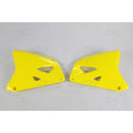 UFO radiator kappen Geel Suzuki RM 125/250 01-12