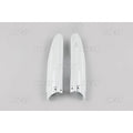 UFO voorvork beschermers Wit Suzuki RM 125/250 07-11 & RM-Z 250 07- & RM-Z 450 07-