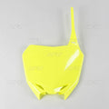 UFO voornummerplaat Fluor Geel Suzuki RM-Z 250 10-18 & RM-Z 450 08-17
