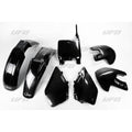 UFO plastic kit Zwart Suzuki RM 125/250 99-00
