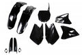 UFO plastic kit Zwart Suzuki RM 125/250 01-05 ( full kit )