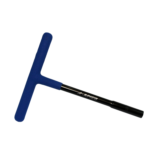 Apico T-Sleutel 8mm zwart / blauw