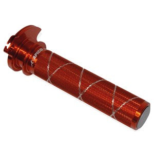 Apico gashendel aluminium buis + lager oranje KTM SX 65 2021- & Husqvarna TC 65 2021- & Gas Gas MC 65 2021-