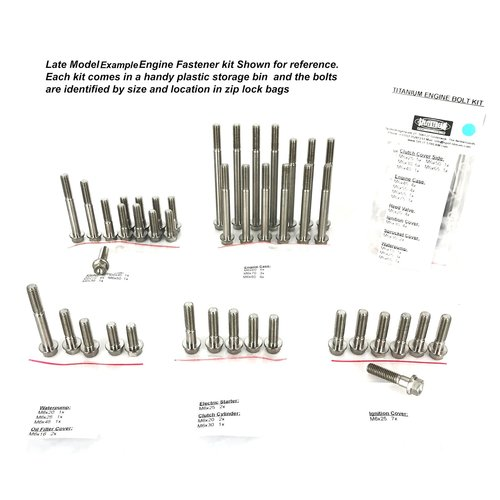 Splitstream crossblok titanium bouten KTM SX-F 350 2023-