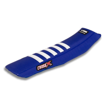 Cross X Zadelovertrek UGS Blauw Wave Wit Yamaha YZ 250F 2024- & YZ 450F 2023- ( voorstuk zadel inbegrepen )