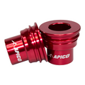 Apico Achterwiel afstandsbussen Rood KTM SX/SX-F 95-12 & EXC/EXC-F 95- & Husqvarna / Gas Gas 2021 Enduro/85cc ( voor originele naaf )