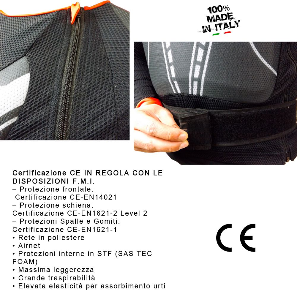 X-Fun X Project harnas bodyprotector zwart Maat XXL
