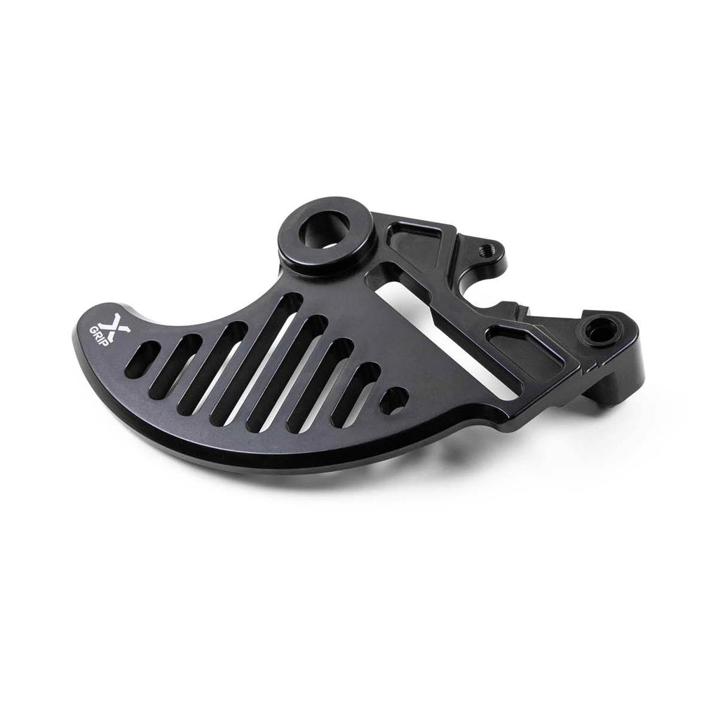 X-Grip achter remschijf beschermer Zwart KTM/Husqvarna/Gas Gas 2023 cross & 2024 enduro