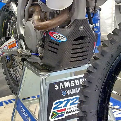 Pro Carbon blokbeschermer Yamaha YZ 250F 2010-2013
