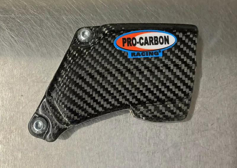 Pro Carbon voortandwiel beschermer Yamaha YZ 125 2005-2025 & Fantic XX 125 2021-2025