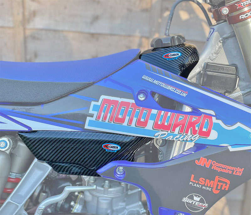Pro Carbon tank cover set Yamaha YZ 125/250 2022