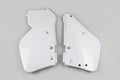 UFO Zijnummerborden Wit Yamaha YZ 125 1987-1988 & YZ 250 1986-1987 & YZ 490 1986-1990