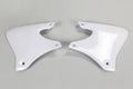 UFO radiator kappen Wit Yamaha YZ-F/WR-F 250 2001-2002