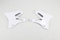 UFO radiator kappen Wit Yamaha YZ 125/250 02-14