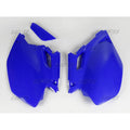 UFO zijnummerborden Blauw Yamaha WR 250F/450F 03-06