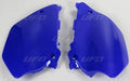 UFO zijnummerborden Blauw Yamaha YZ 125/250 06-14