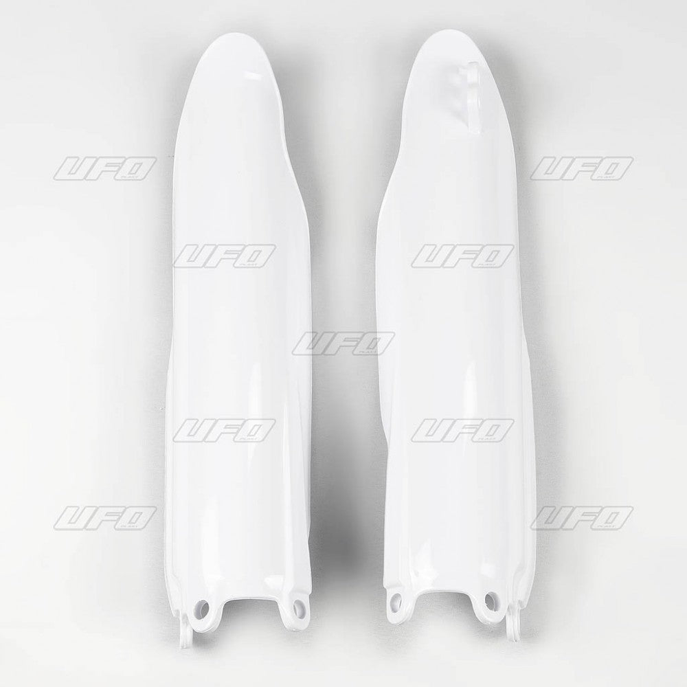 UFO voorvork beschermers Wit Yamaha YZ 125/250 08-21 & YZ 250F/450F 08-09