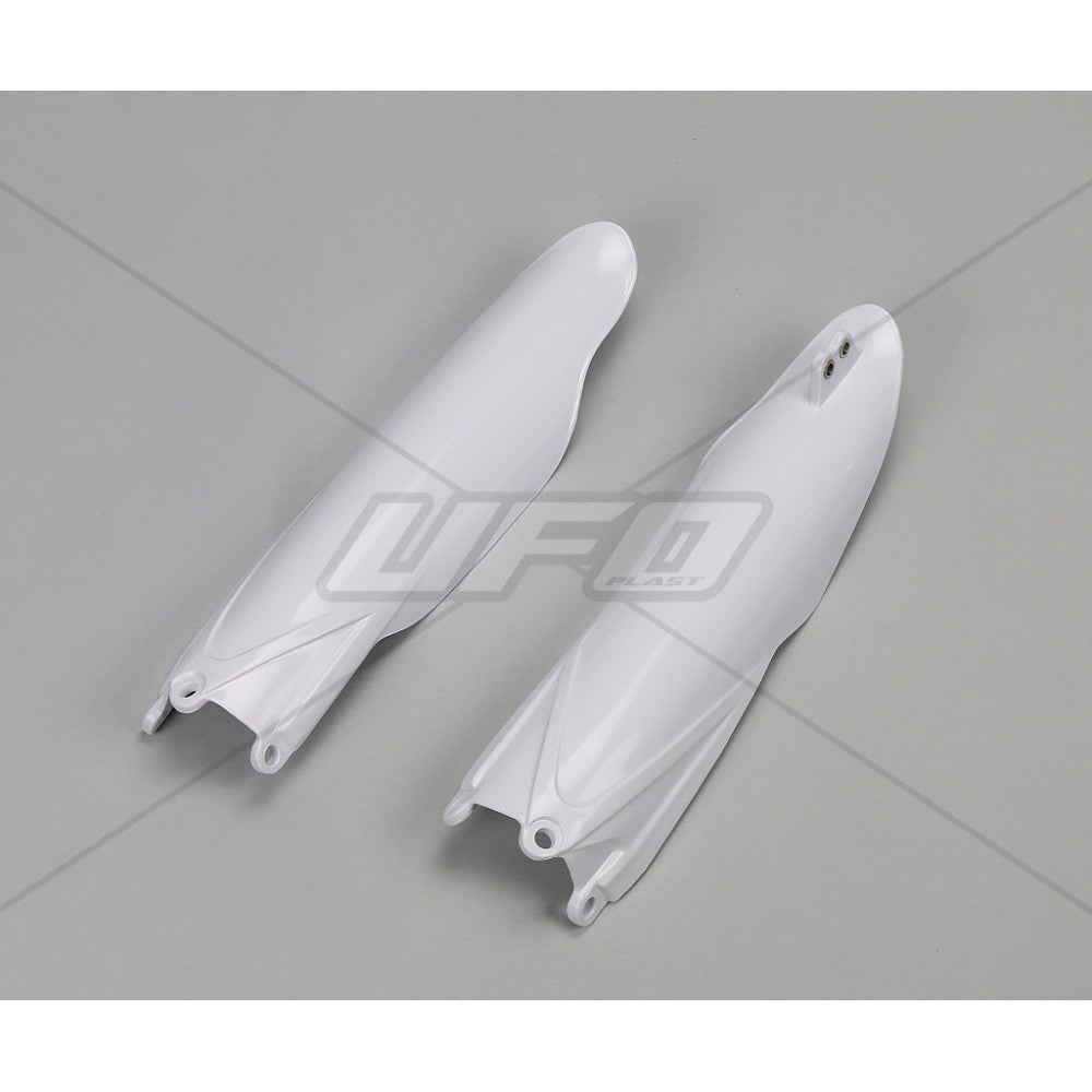 UFO voorvork beschermers Wit Yamaha YZ 125/250 22- & YZ 250F 10- & YZ 450F 10- & WR 250F 20- & WR 450F 19-