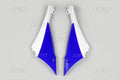 UFO radiator kappen Wit / Blauw Yamaha YZ 450F 11-13