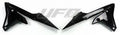 UFO radiator kappen Zwart Yamaha YZ 250F 14-18 & YZ 450F 14-17 & WR 250F 15-19 & WR 450F 16-18