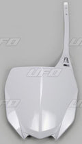 UFO voornummerplaat Wit Yamaha YZ 125/250 22- & YZ 250F 19- & YZ 450F 18-