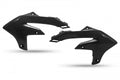 UFO radiator kappen Zwart Yamaha YZ 250F 2024- & YZ 450F 2023- & WR 250F 2025- & WR 450F 2024-