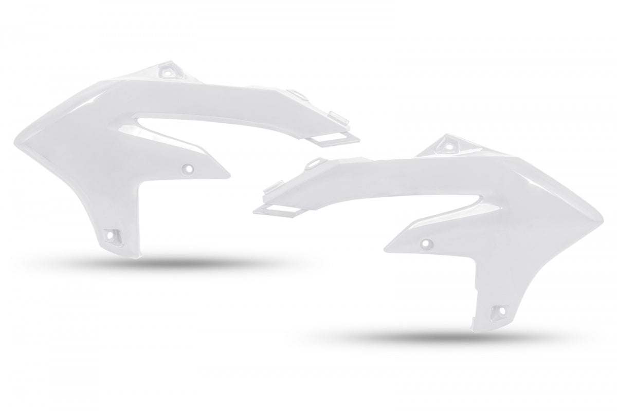UFO radiator kappen Wit Yamaha YZ 250F 2024- & YZ 450F 2023- & WR 250F 2025- & WR 450F 2024-