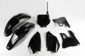 UFO plastic kit Zwart Yamaha YZ 125/250 96-99
