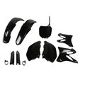 UFO plastic kit Zwart Yamaha YZ 125/250 02-04 ( full kit )