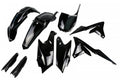 UFO plastic kit Zwart Yamaha YZ 250F 14-18 & YZ 450F 14-17 ( full kit )