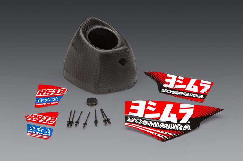 Yoshimura RS-12 USA Carbon eindkap vervanging kit