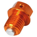 Zeta Magnetische Aftapbout M12x12-P1.5 Oranje KTM SX/EXC/SX-F/EXC-F 125-450 tot 2025 modellen