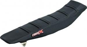 Cross X Zadelovertrek Zwart met Stroken Zwart Yamaha YZ 125/250 2002-2021