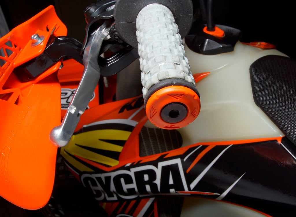 Cycra stuur eindpluggen Oranje ( handlebar end cap )