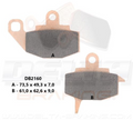 Delta Braking Sintered Voor remblokken DB2160 type D